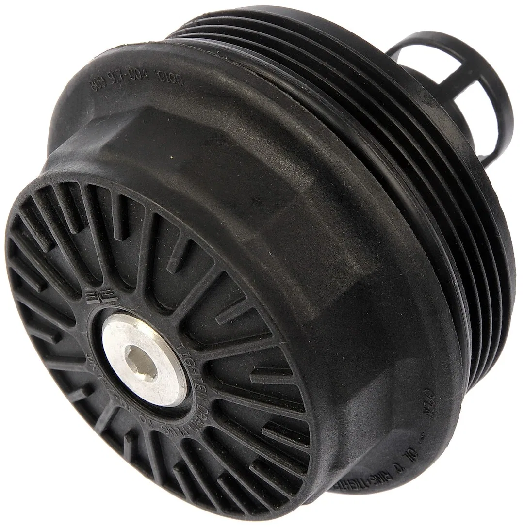 917-004 – DORMAN Oil Filter Cover, OE Replacement Black Plastic